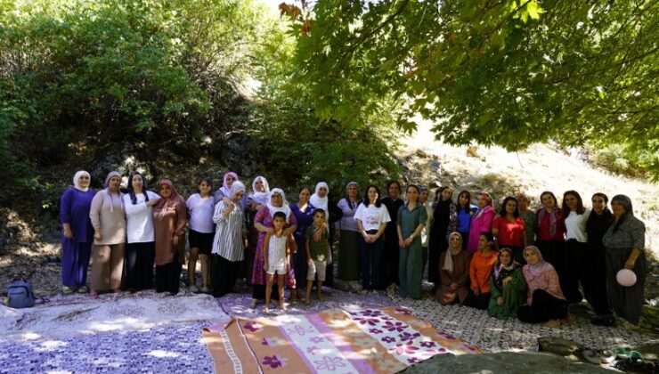 Kulp’ta kadınlar piknikte buluştu