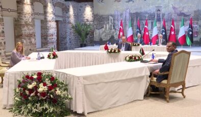 Türkiye, İtalya ve Libya İşbirliği Zirvesi İstanbul’da başladı