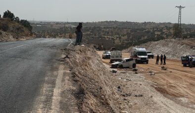 Mardin’de yan yola düşen otomobildeki 1 kişi öldü, 5 kişi yaralandı