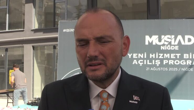 MÜSİAD Genel Başkanı Özdemir’den “Terörsüz Türkiye” süreci açıklaması