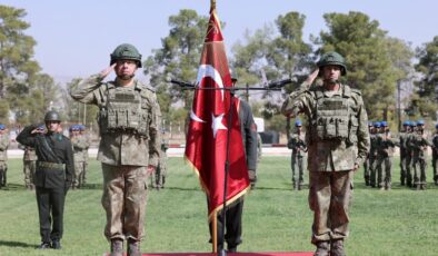 Mardin’de 4. Hudut Alay Komutanlığında Komuta ve Sancak Devir Teslim Töreni yapıldı