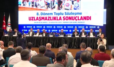 Memur-Sen Genel Başkanı Yalçın, kamu toplu sözleşme görüşmelerini değerlendirdi