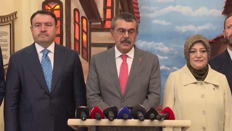 Milli Eğitim Bakanı Tekin, İl Eğitim Değerlendirme Toplantısı’nın ardından konuştu