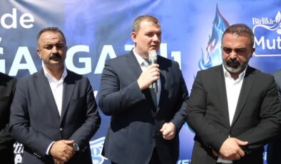 Mutki’de doğal gaz dönemi başlıyor: İlk kazma vuruldu