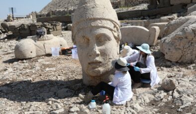 Nemrut’un dev heykelleri nanoteknolojiyle geleceğe taşınıyor