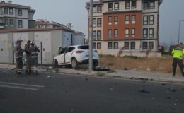Otomobil ve motosiklet çarpıştı, genç sürücü öldü