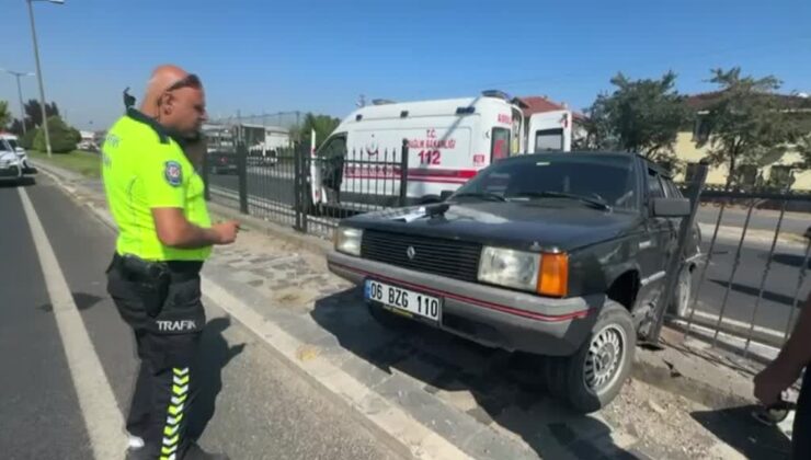 Otomobille silobas dorse takılı tırın çarpıştığı kazada 7 kişi yaralandı