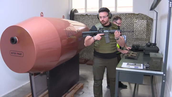 Poligonlar sıra dışı “Silah Atış Test Kabinlerine” sığdı