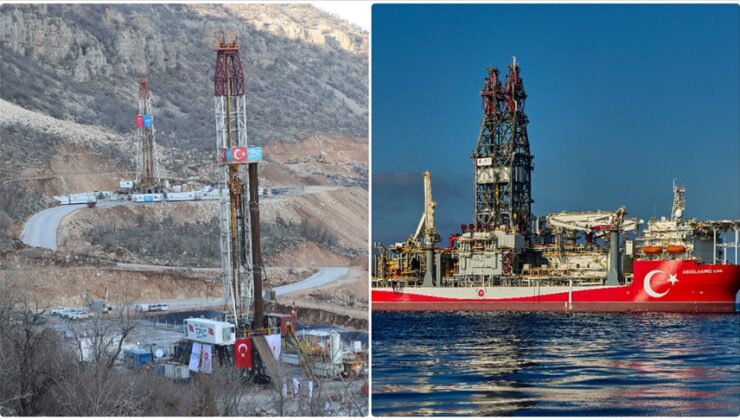 Petrol ve gaz üretiminde temmuzda 5,7 milyon varil eşdeğer