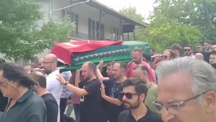 Gölde hayatını kaybeden dalgıç gözyaşlarıyla uğurlandı