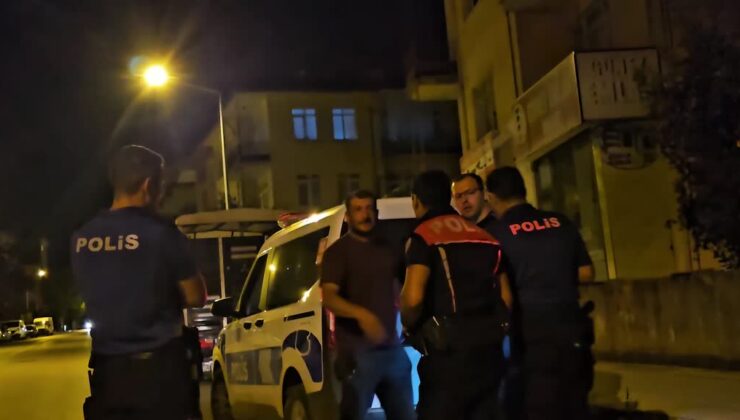 Tartıştığı kişilere balkondan silahla ateş eden zanlı gözaltına alındı