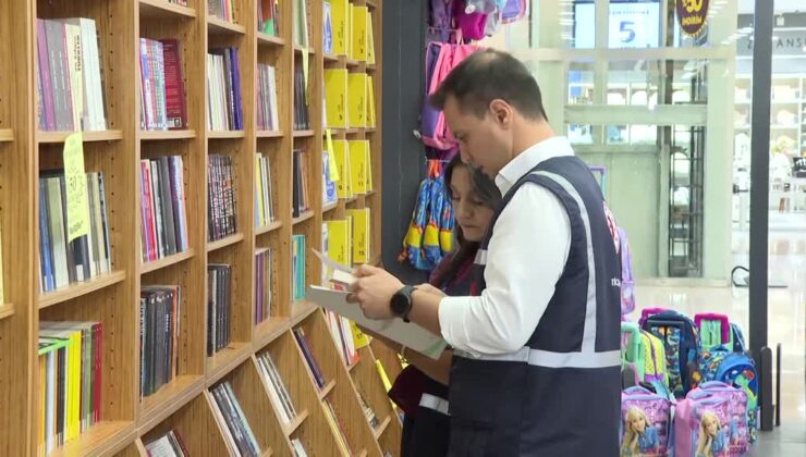 Ticaret Bakanlığı ekipleri kırtasiye ve okul ürünleri denetimlerini yoğunlaştırdı