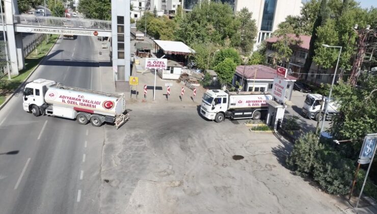 Tozla mücadeleye 6 arazöz desteği