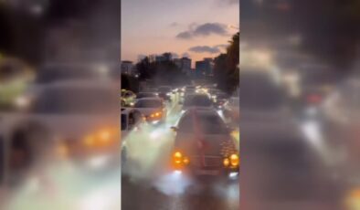 Gelin arabası sürücüsünün ehliyetine el konuldu