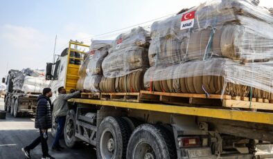 Türkiye, Gazze’ye yardımlarıyla insanlık dersi vermeye devam ediyor