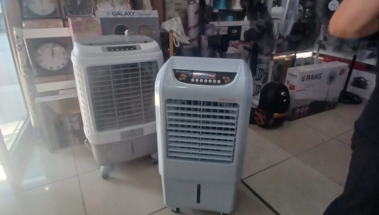 Siparişler 1 ay sonraya kalınca, vatandaş sulu klima ve pervaneye yöneldi