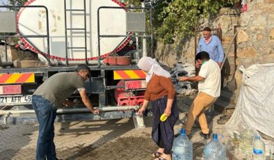 Kulp’ta su sorununa tankerli çözüm