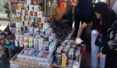 Diyarbakır’da resimli kupa bardaklar hediyelikte bir numara