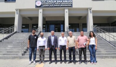 Çermik İlçesinde Yapımı Tamamlanan Sağlık Kompleksi açılışa gün sayıyor
