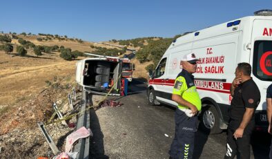 Diyarbakır-Eğil karayolunda zincirleme kaza: 1 ölü, 8 Yaralı