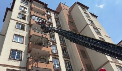 Gaziantep’te yangın çıkan binada 15 kişi dumandan etkilendi