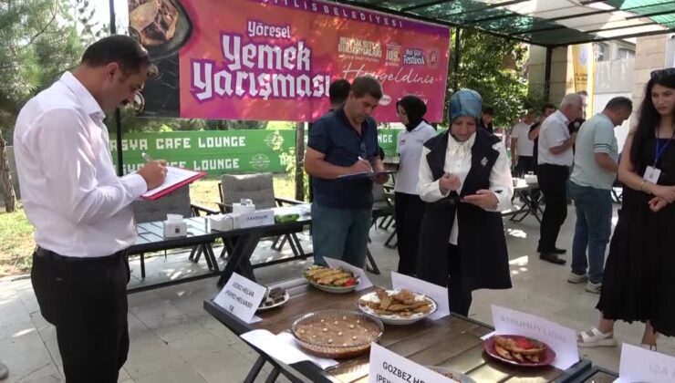 Yöresel yemek yarışması düzenlendi