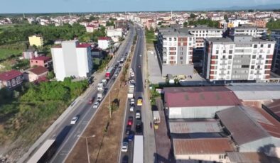 Zincirleme trafik kazası Karadeniz sahil yolunda ulaşımı aksattı