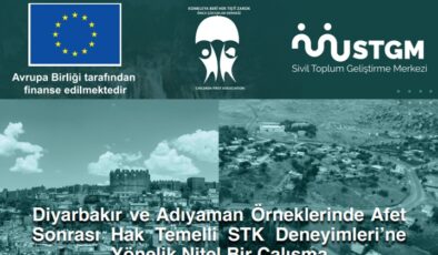 Diyarbakır ve Adıyaman’da STK’ların Afet Sonrası Deneyimleri Araştırıldı