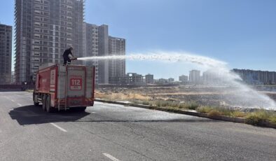 Anız Yangınına Hızla Müdahale Edildi