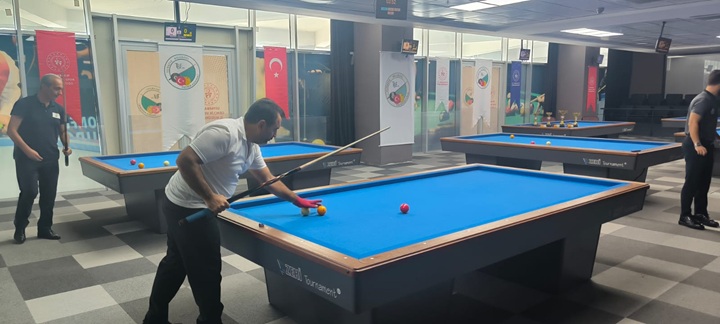 Diyarbakır’da 30 Ağustos Bilardo Turnuvası Düzenlendi