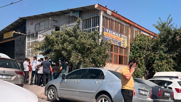 Bir kişi iş yerinde ölü bulundu