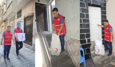 Kızılay’dan Sur’da yüzleri güldüren yardım seferberliği