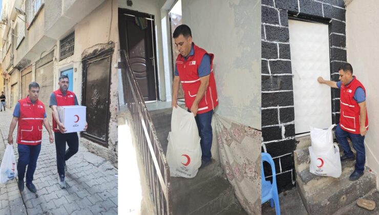 Kızılay’dan Sur’da yüzleri güldüren yardım seferberliği