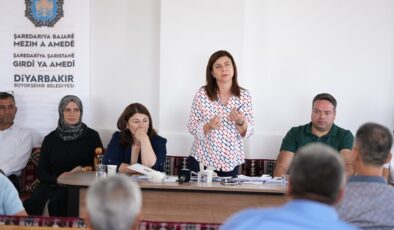 Eşbaşkan Bucak Kocaköy’de muhtarlarla bir araya geldi