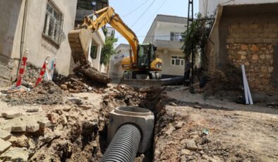 Çermik’in Saray ve Tepe Mahallelerinde altyapıya kavuştu