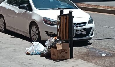 Ofis semtine yakışmayan görüntü!