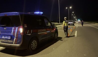 Devrilen motosikletin sürücüsü öldü