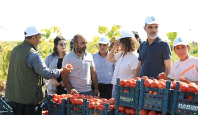 Belediye EşBaşkanı tarım işçilerini ziyaret etti