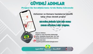 Alzheimer ve demans hastaları için takip cihazı desteği sağlanacak