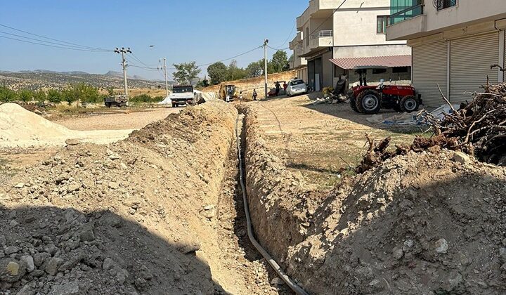 Kocaköy’de 7 yıllık su sorununu çözdü