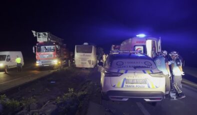 Kayseri-Niğde yolunda yolcu otobüsü faciası: 1 ölü, 13 yaralı