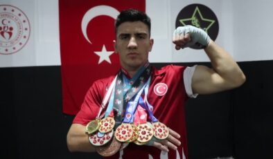 ‘Nakavt makinesi’ Yusuf Eren Avrupa şampiyonluğuna kilitlendi