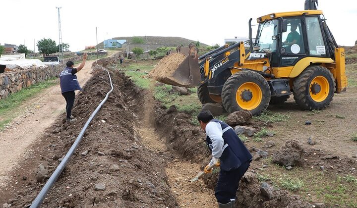 12 ilçede 47 kırsal mahalleye ilk kez içme suyu sağladı