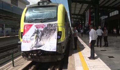 Türkiye’den Afganistan’a 23’üncü İyilik Treni yola çıktı