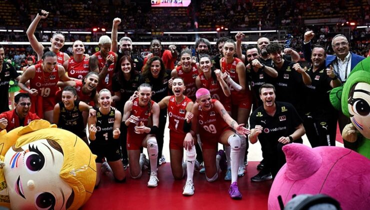 A Milli Kadın Voleybol Takımı Dünya Şampiyonası’nda finale çıktı