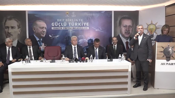 AK Parti Grup Başkanvekili Akbaşoğlu, Sinop’ta konuştu
