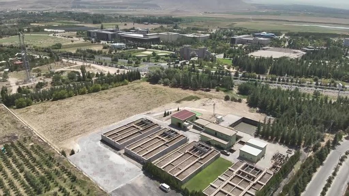 Atık su çamurları kurutularak doğal gübreye dönüştürülüyor