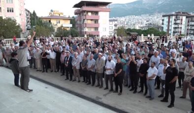 Aileler Gazze için Abdulhamid Han Camisi’nde buluştu