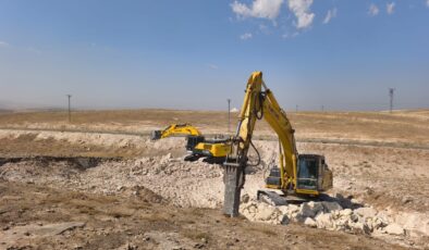 Batman Oymataş OSB’de altyapı çalışmaları başladı