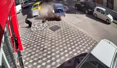Bu iş yerine 2 yılda 9 araç çarptı